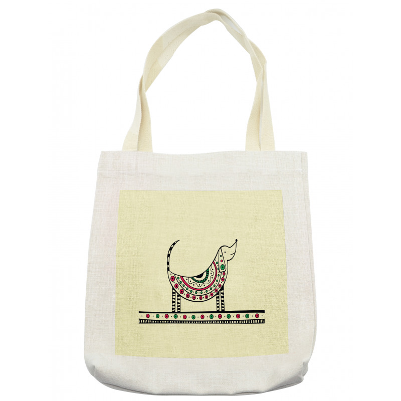 Dog Sketch Tote Bag