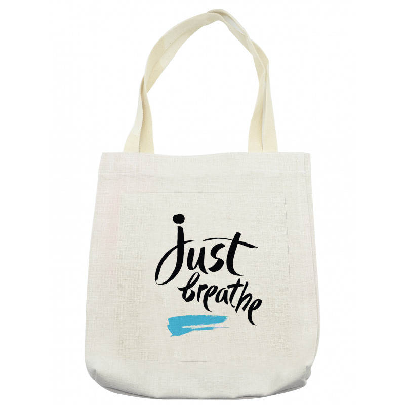 Words Calligraphy Tote Bag