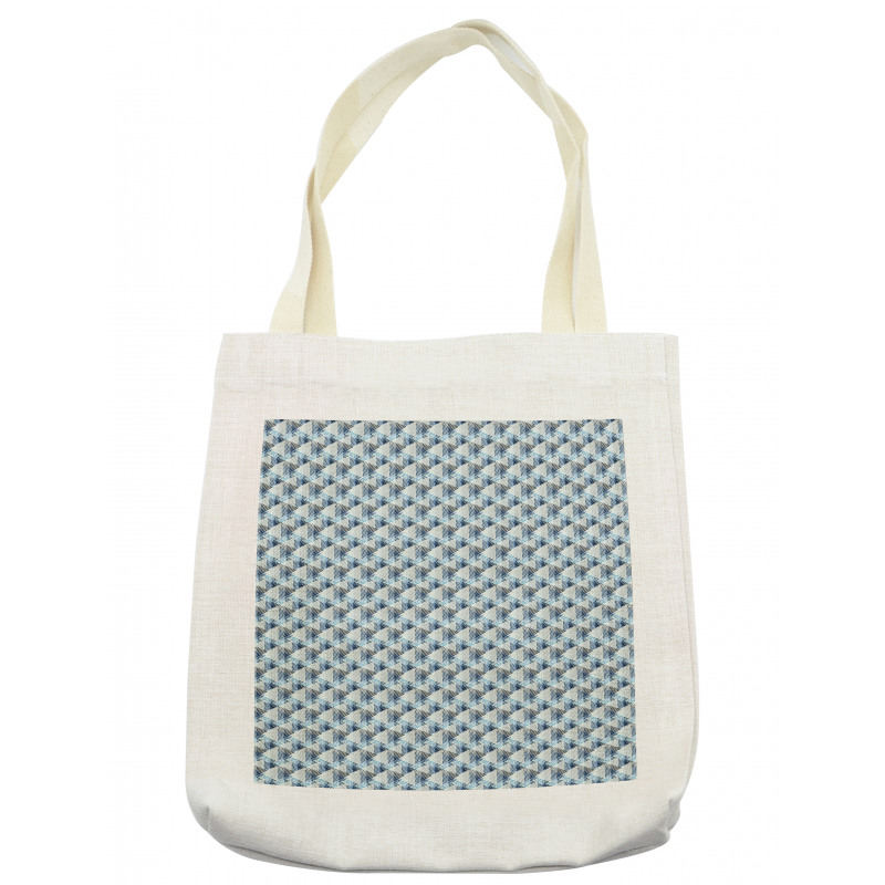 Eighties Lines Design Tote Bag