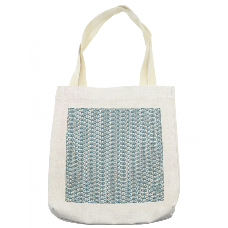 Hand Drawn Fish Skin Tote Bag