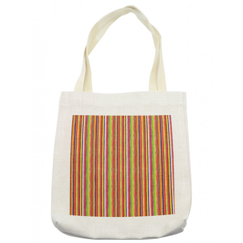 Barcode Style Lines Tote Bag