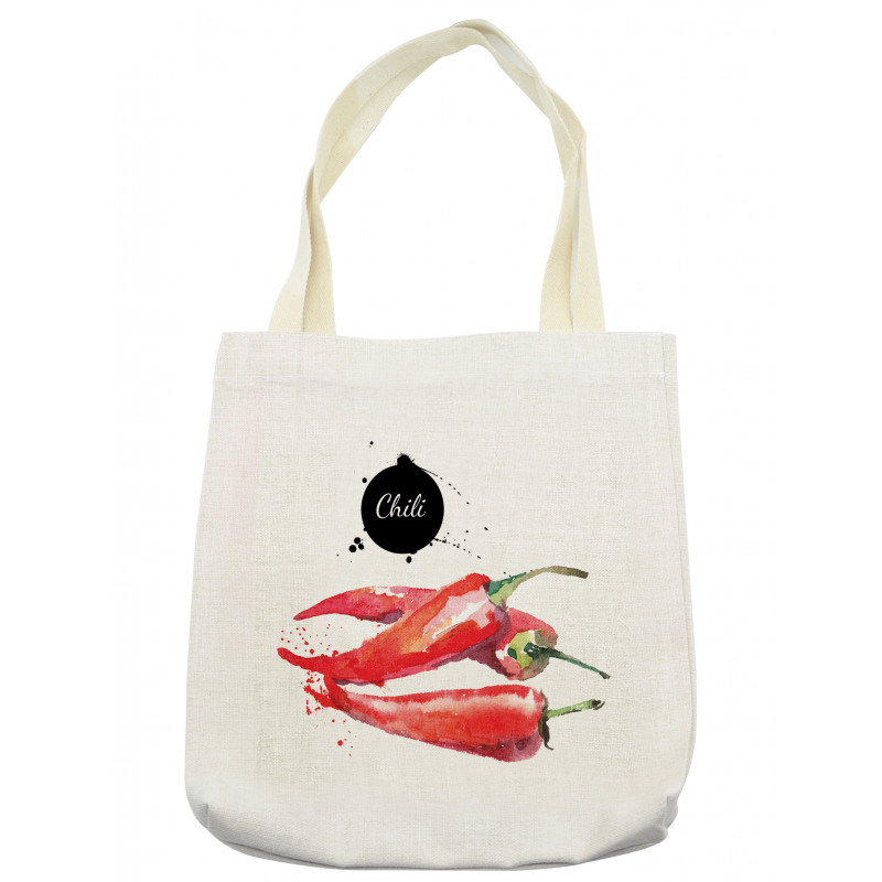 Chili Pepper Hot Spicy Tote Bag