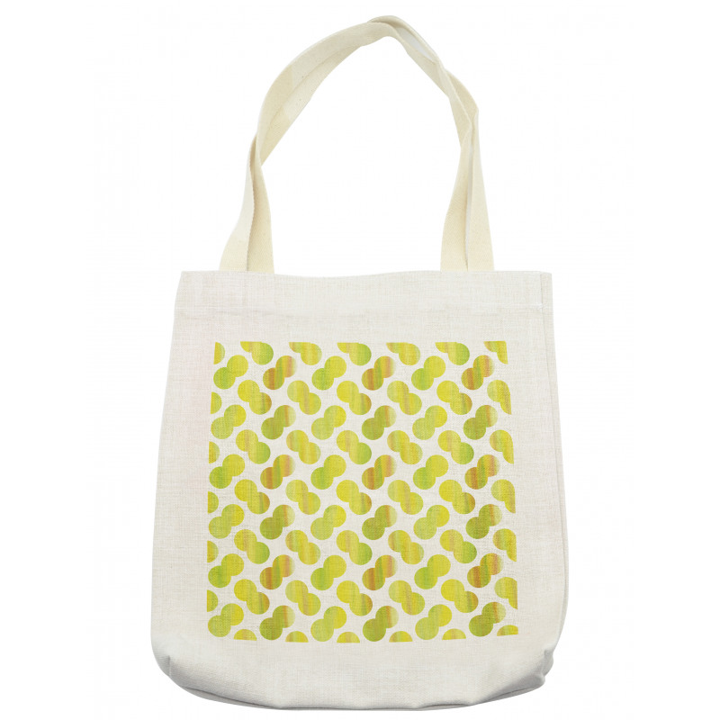 Watercolor Dots Tote Bag