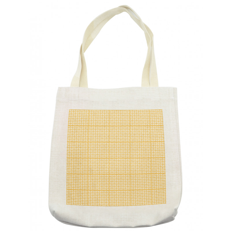 Gingham Pattern Tote Bag