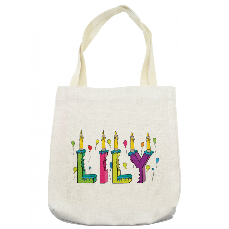 Joyful Letters Birthday Tote Bag