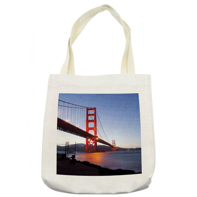 San Francisco Bridge Tote Bag