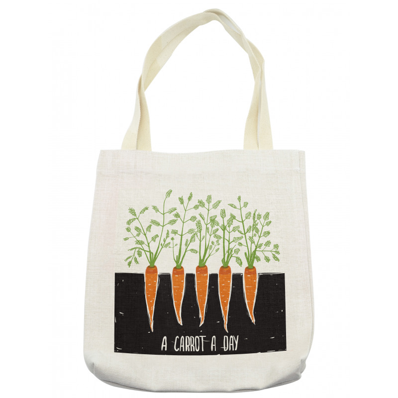 Growing Carrots Tote Bag