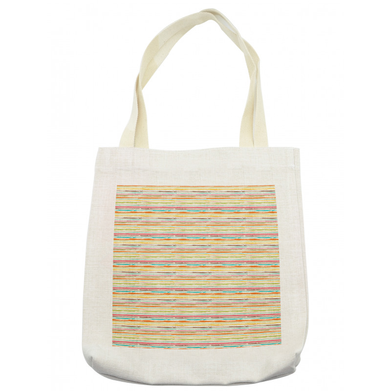 Hand Drawn Stripes Tote Bag