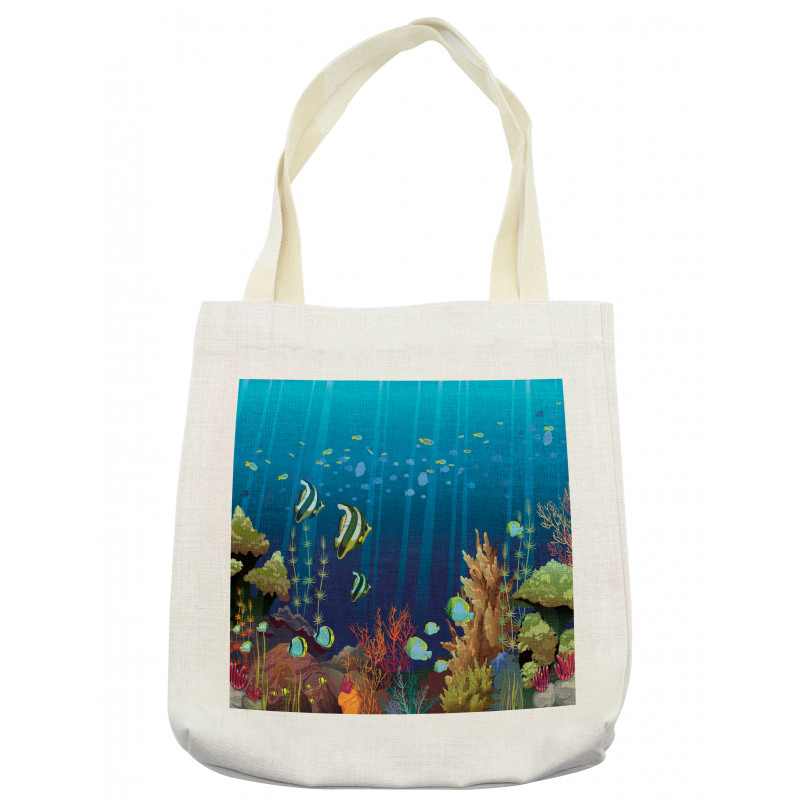 Coral Reef Fishes Tote Bag