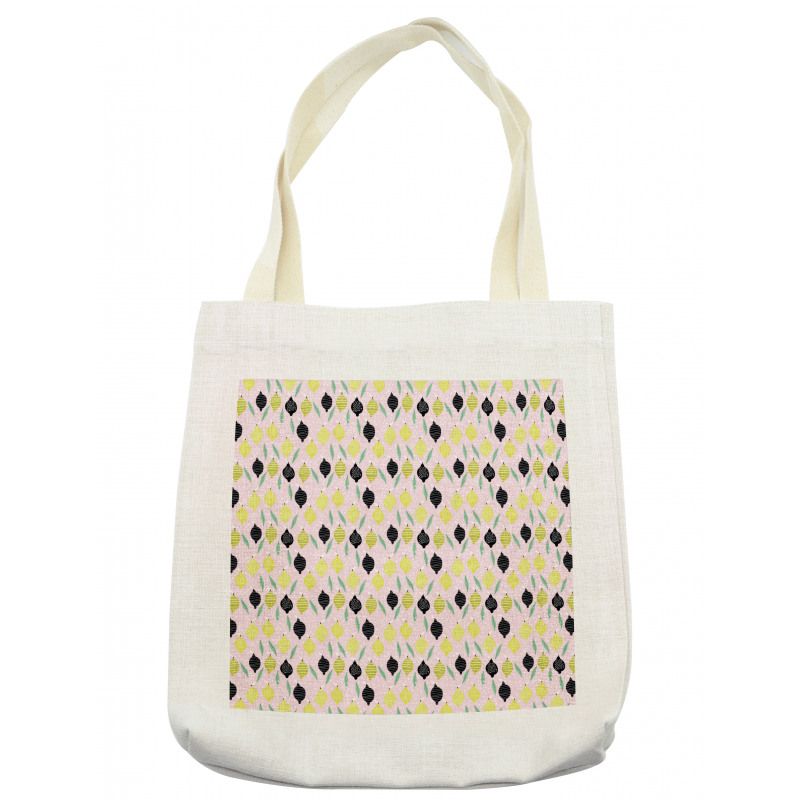 Crocked Line Lemons Tote Bag