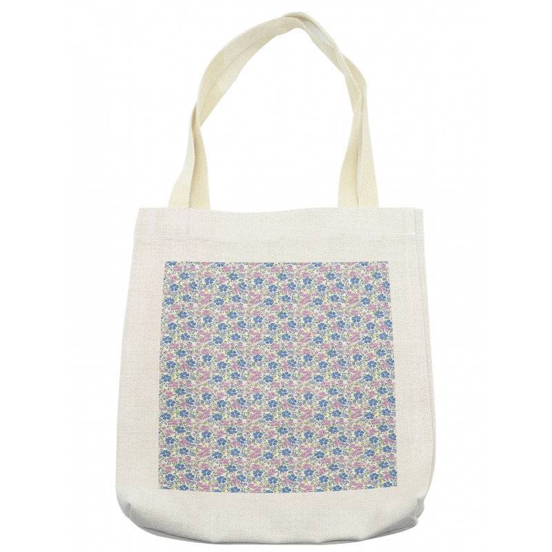 Spring Vintage Floral Tote Bag