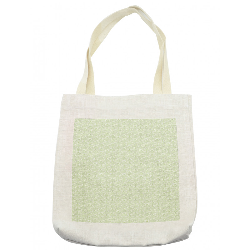 Green Arcs of Stars Tote Bag