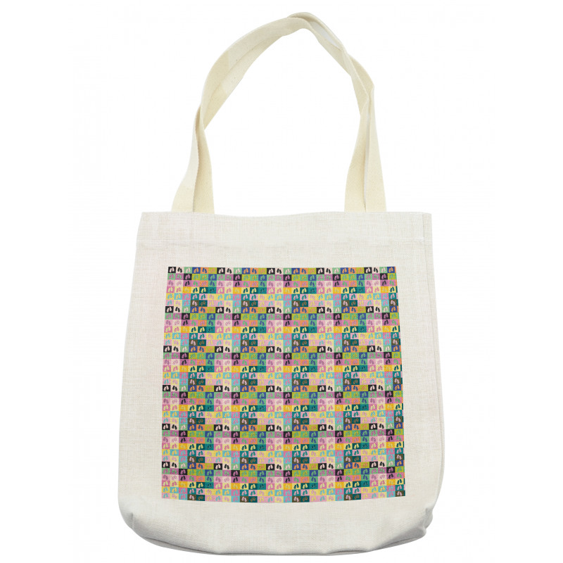 Multi Formed Pairs Tote Bag