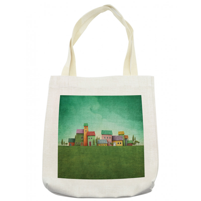 Village of Absurd Houses Tote Bag