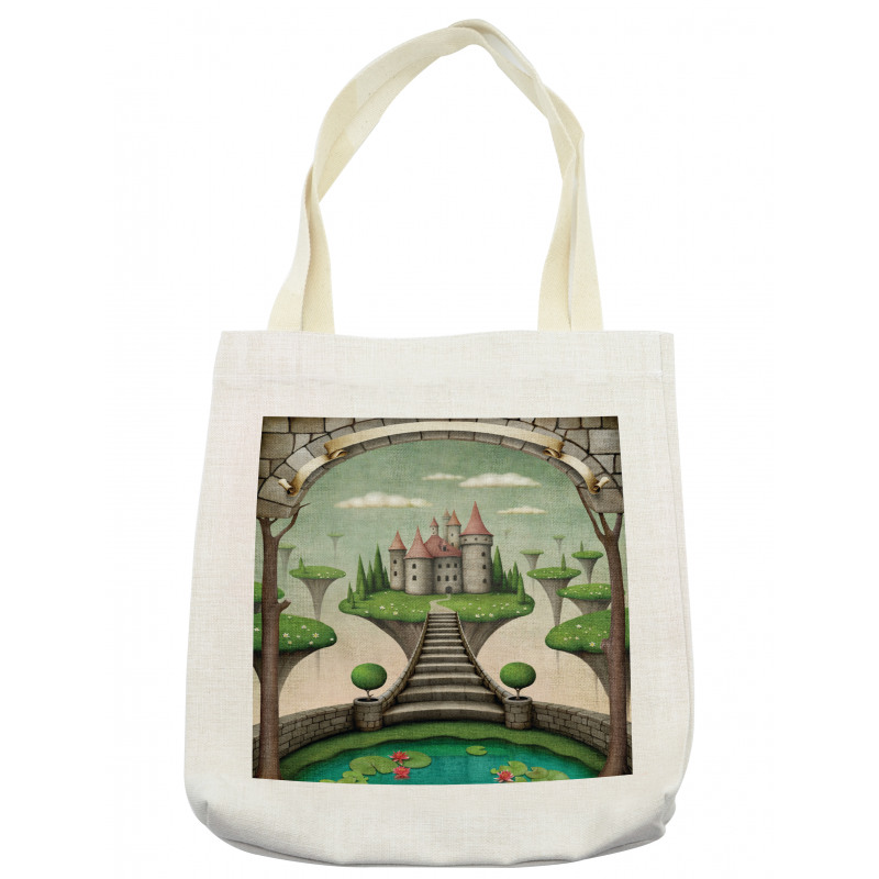 Boho Castle and Meadows Tote Bag