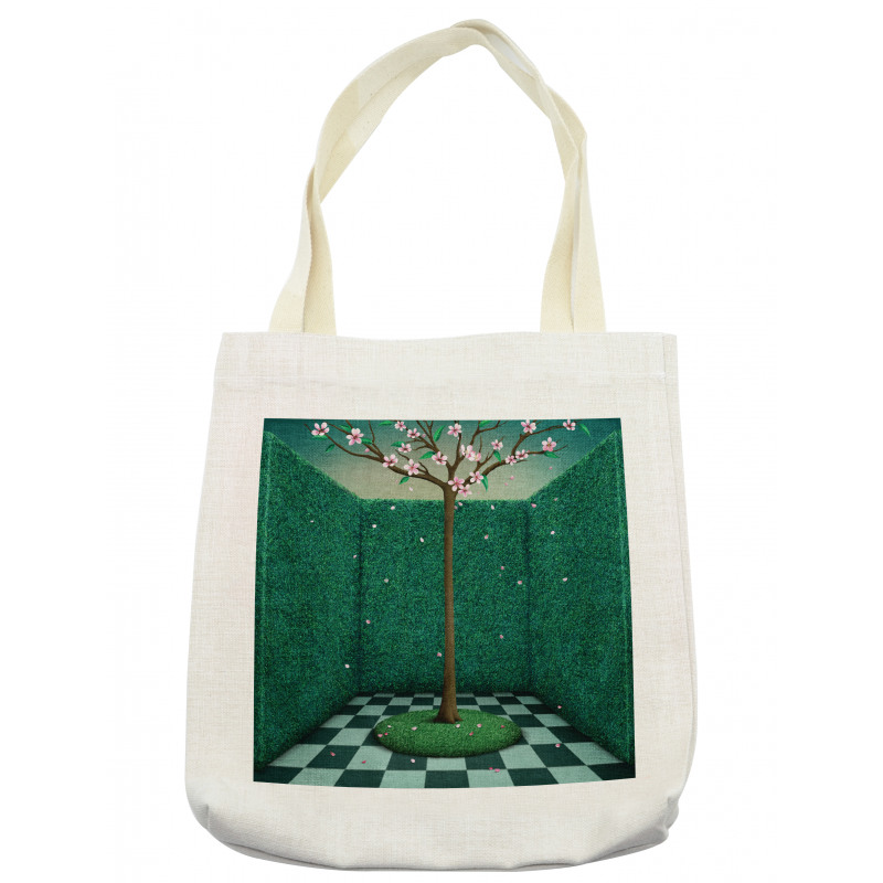 Outdoor Garden Maze Tote Bag