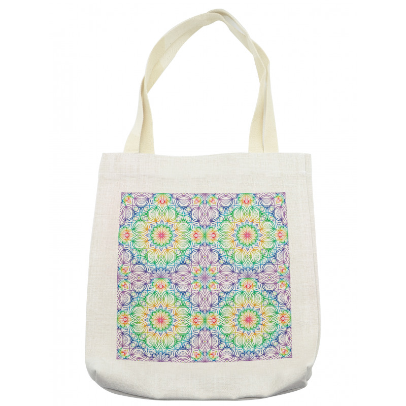 Colorful Stripe Tote Bag