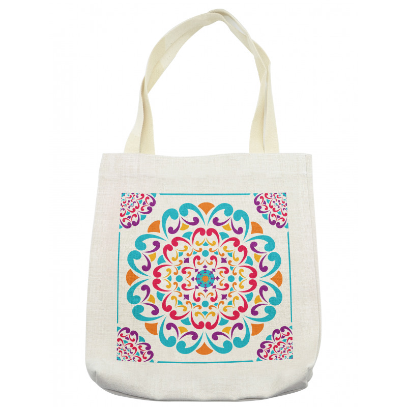 Colorful Swirls Tote Bag