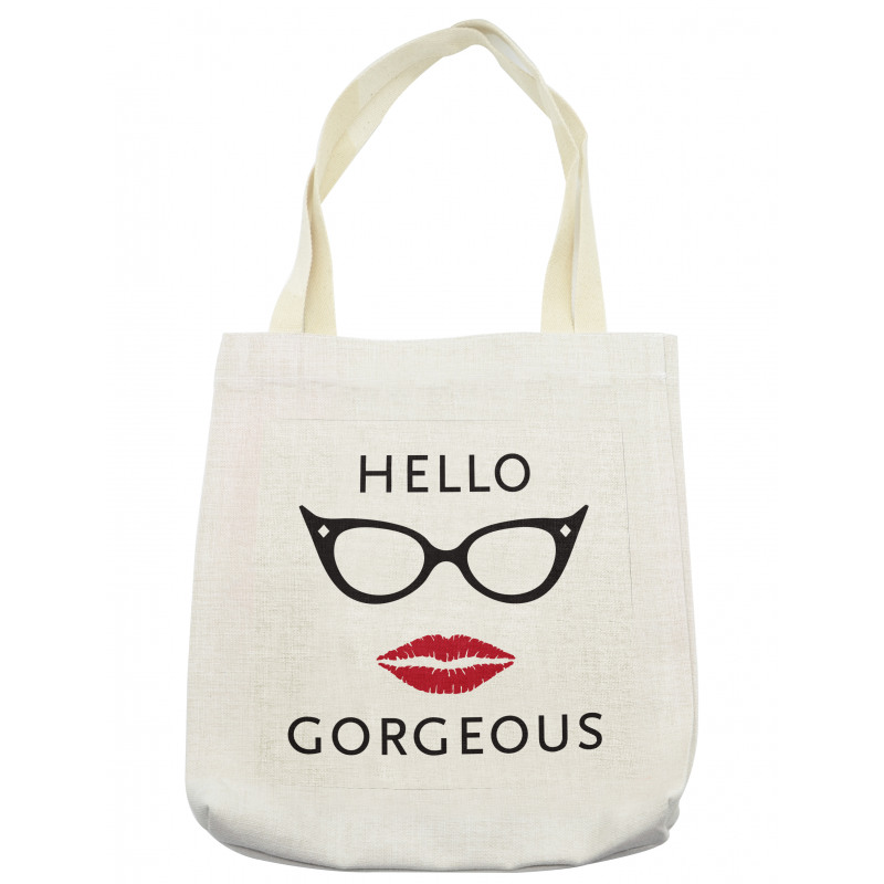 Red Lipstick Tote Bag