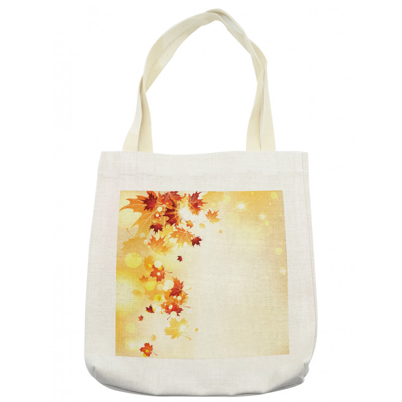 Flying Leaves Season Tote Bag