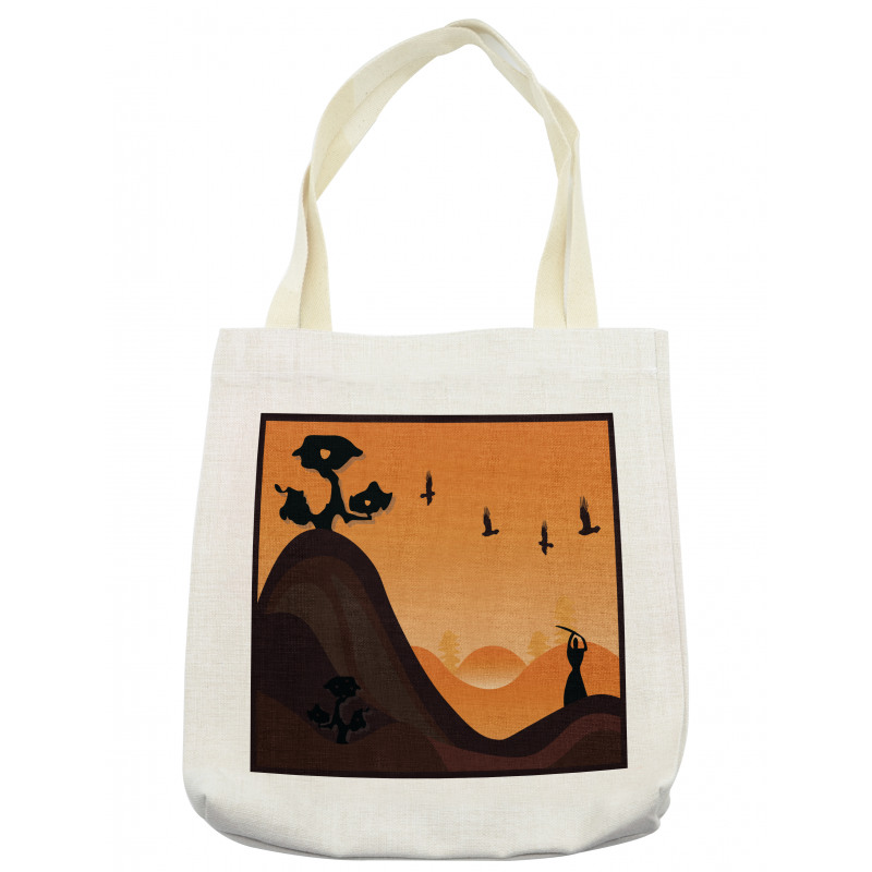 Landscape in Sundown Tote Bag