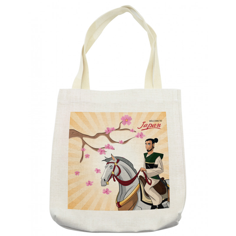 Medieval Man on a Horse Tote Bag