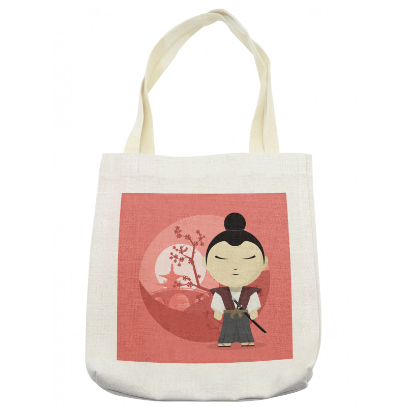 Funny Japan Cartoon Tote Bag