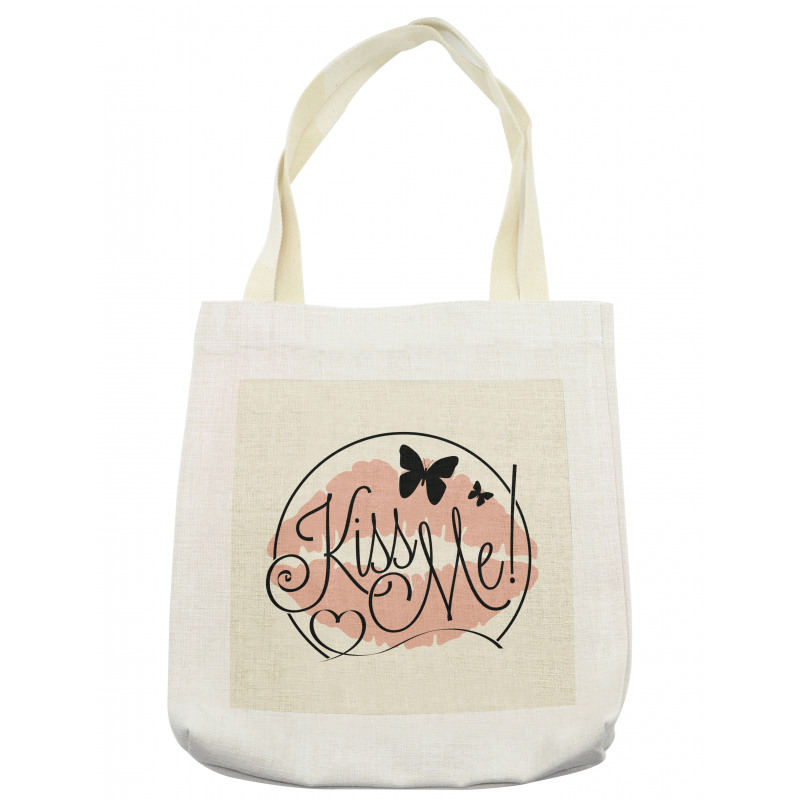 Hand Lettering Love Words Tote Bag