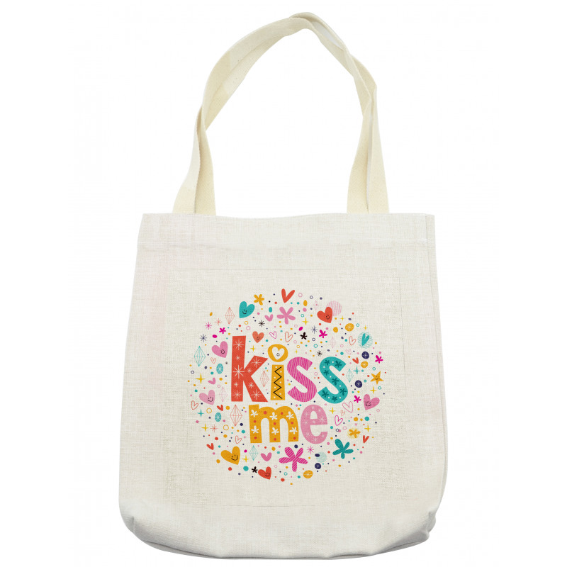 Retro Romantic Cartoon Tote Bag