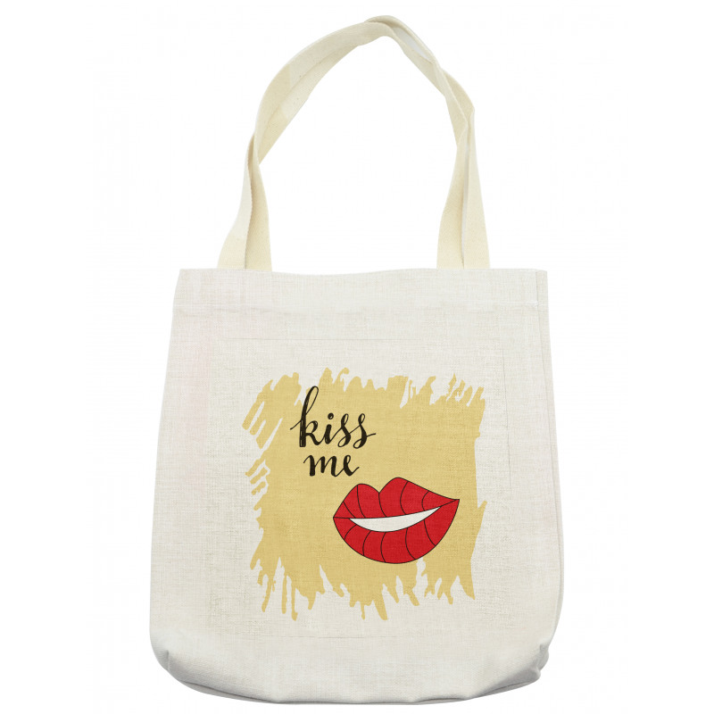 Feminine Romantic Words Tote Bag