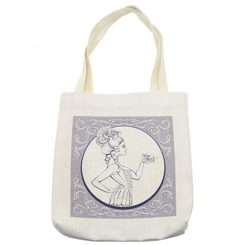 Rococo Style Tote Bag