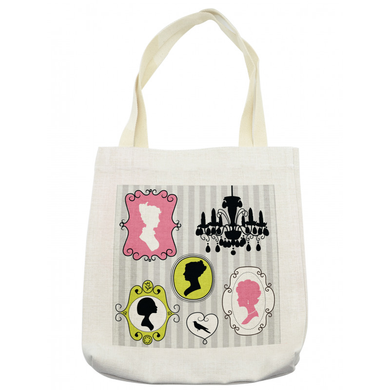 Portrait Frames Tote Bag