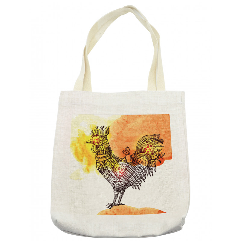 Mechanical Rooster Tote Bag