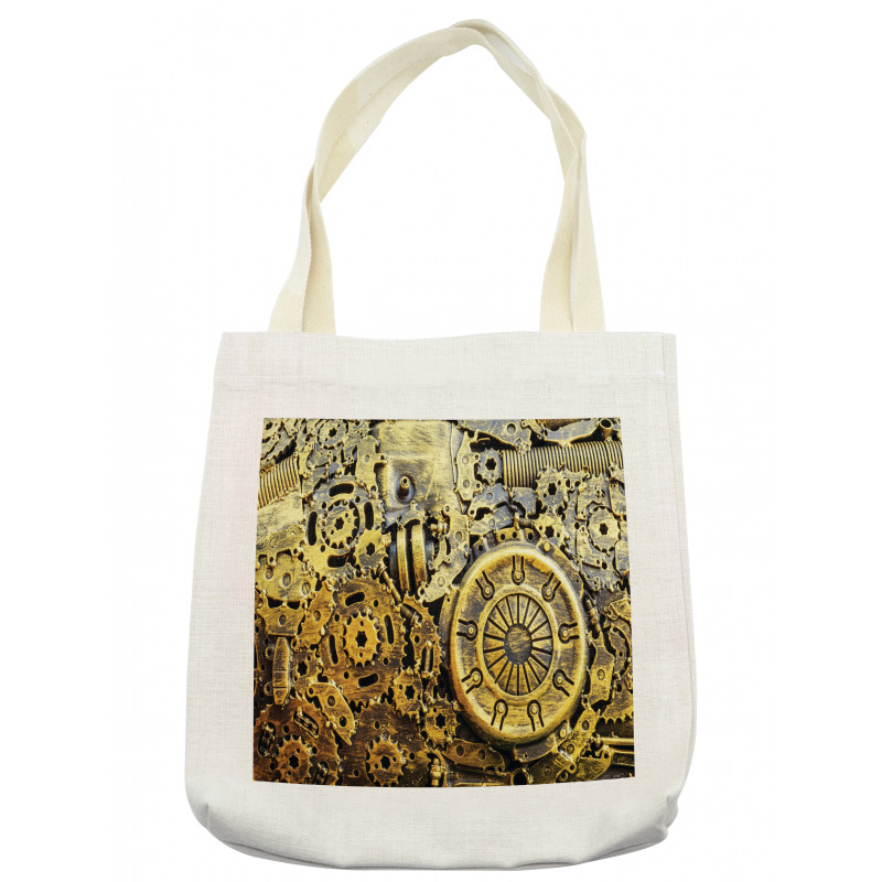 Vintage Machinery Tote Bag