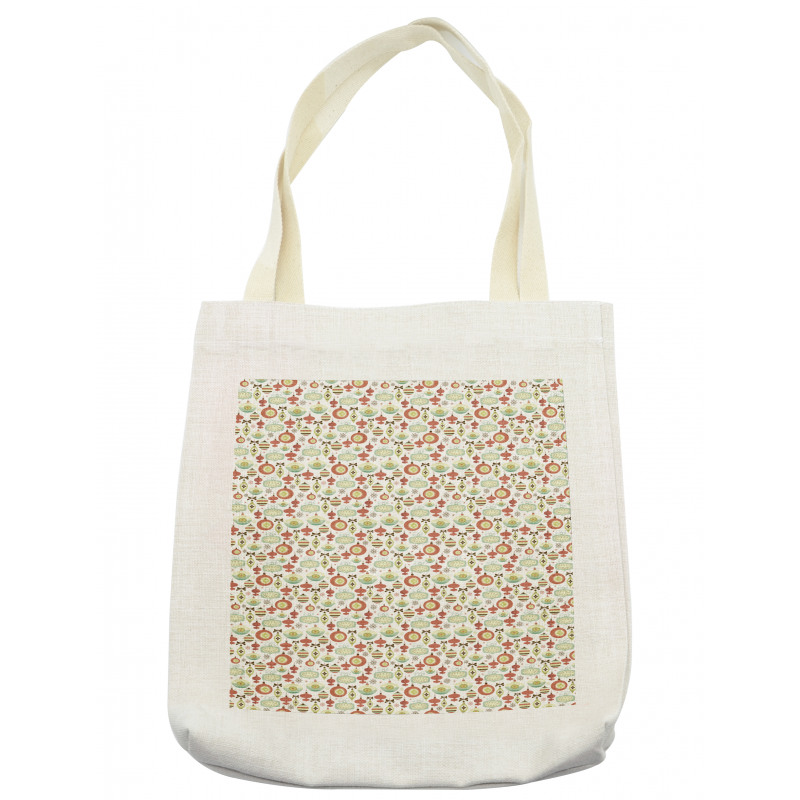 Doodle Hanging Balls Tote Bag