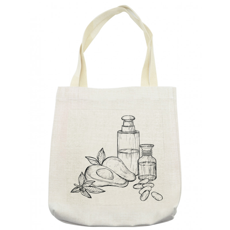 Natural Tropical Fruit Tote Bag