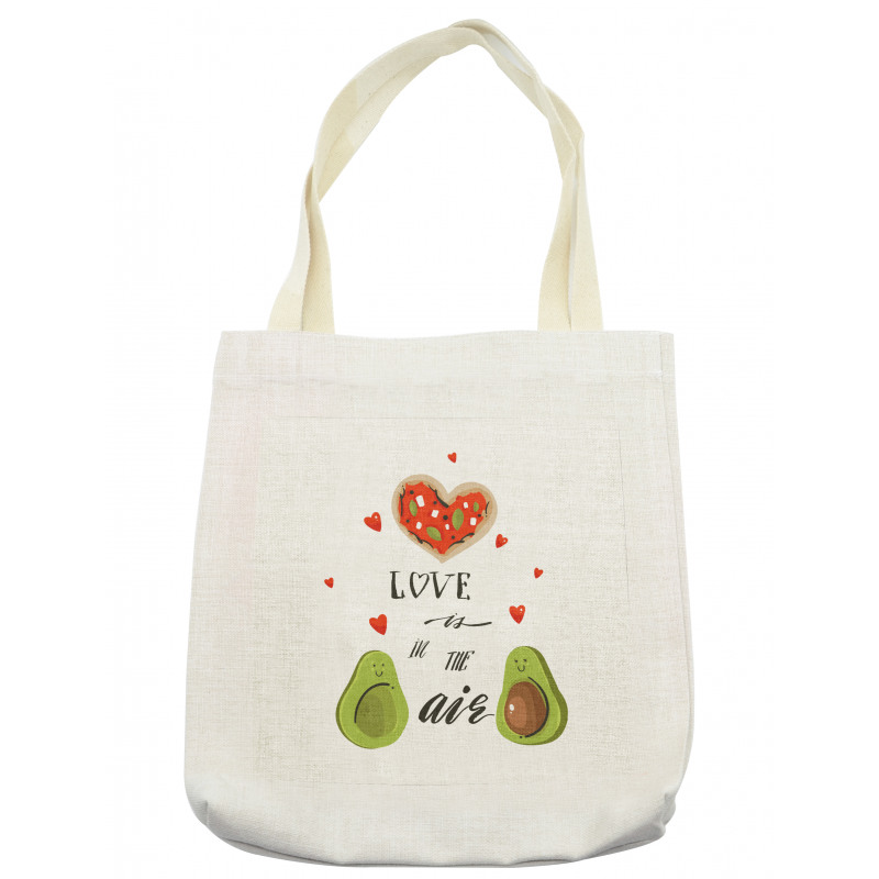 Valentine Fruit Couple Tote Bag