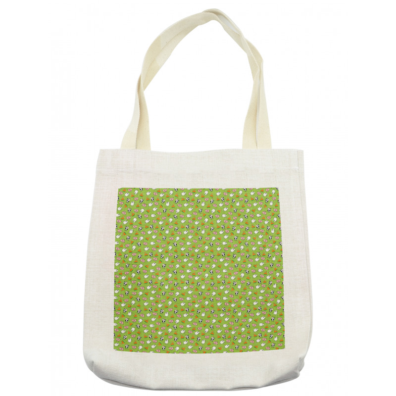 Cartoon Cattle Animals Tote Bag