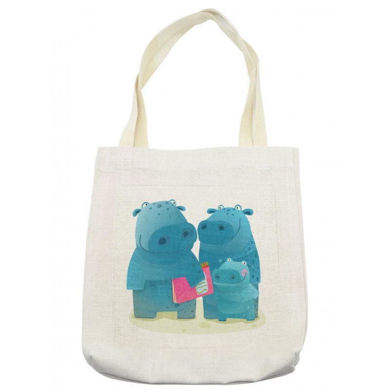 Graphic Happy Family Tote Bag