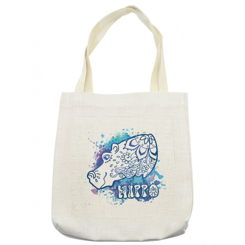 Bohemian Hippie Print Tote Bag