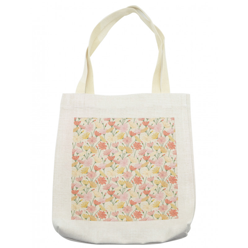 Romantic Vintage Floral Tote Bag