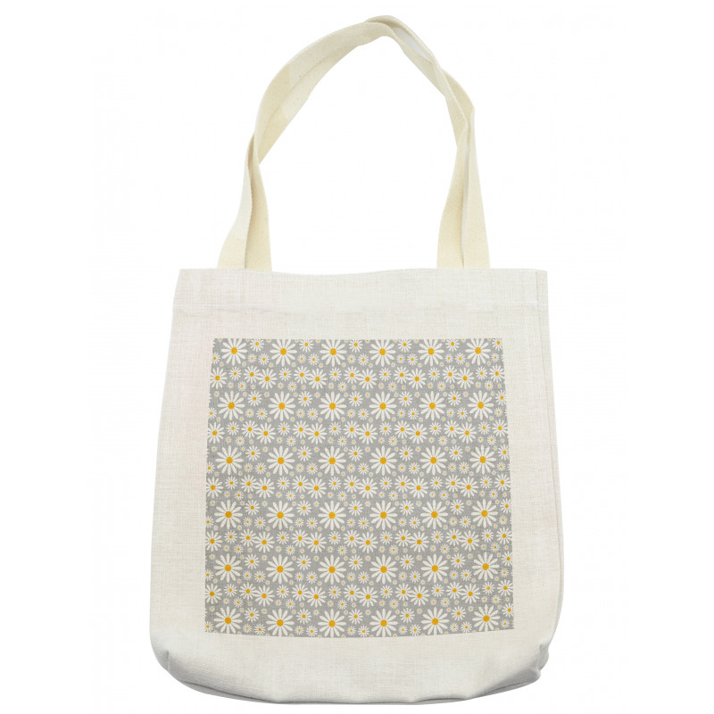 Chamomile Petals Image Tote Bag