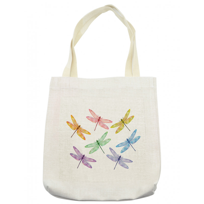 Fantasy Bugs Pattern Tote Bag