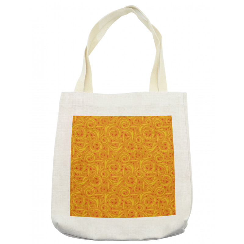 Swirling Autumn Leaves Tote Bag