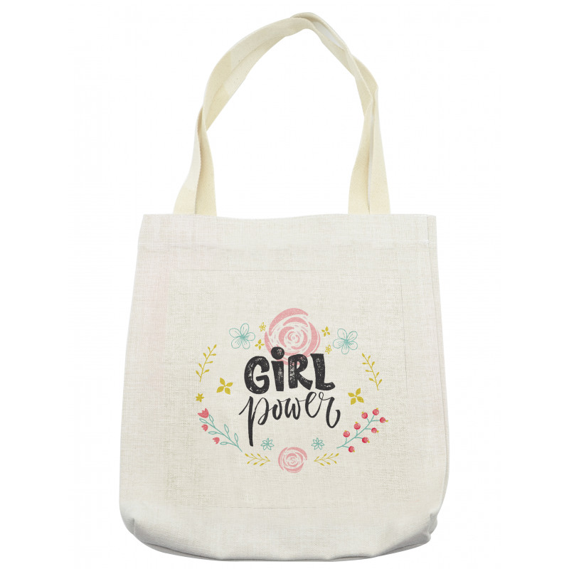 Motivational Girl Power Tote Bag