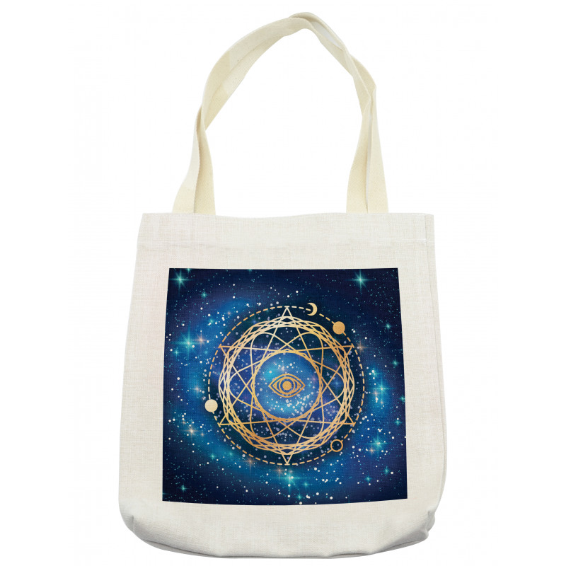 Geometric Emblem Tote Bag