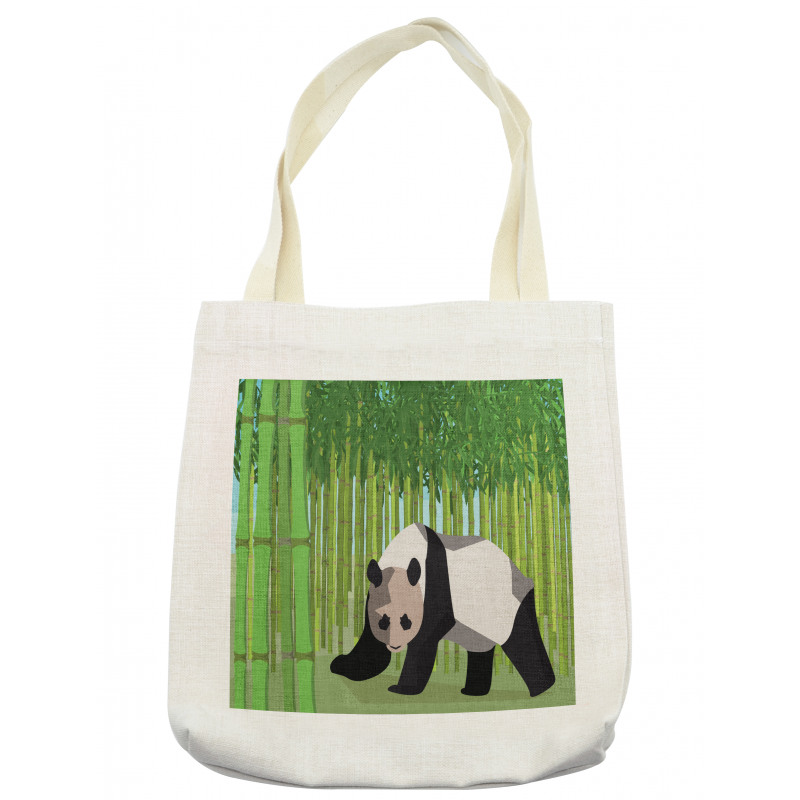 Panda Bamboo Tote Bag