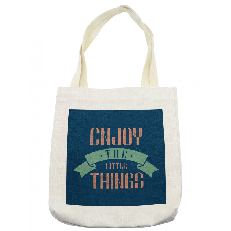 Grungy Positive Message Tote Bag