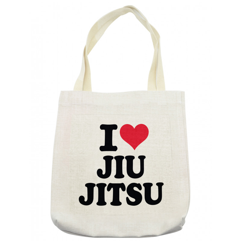 I Love Typography Tote Bag