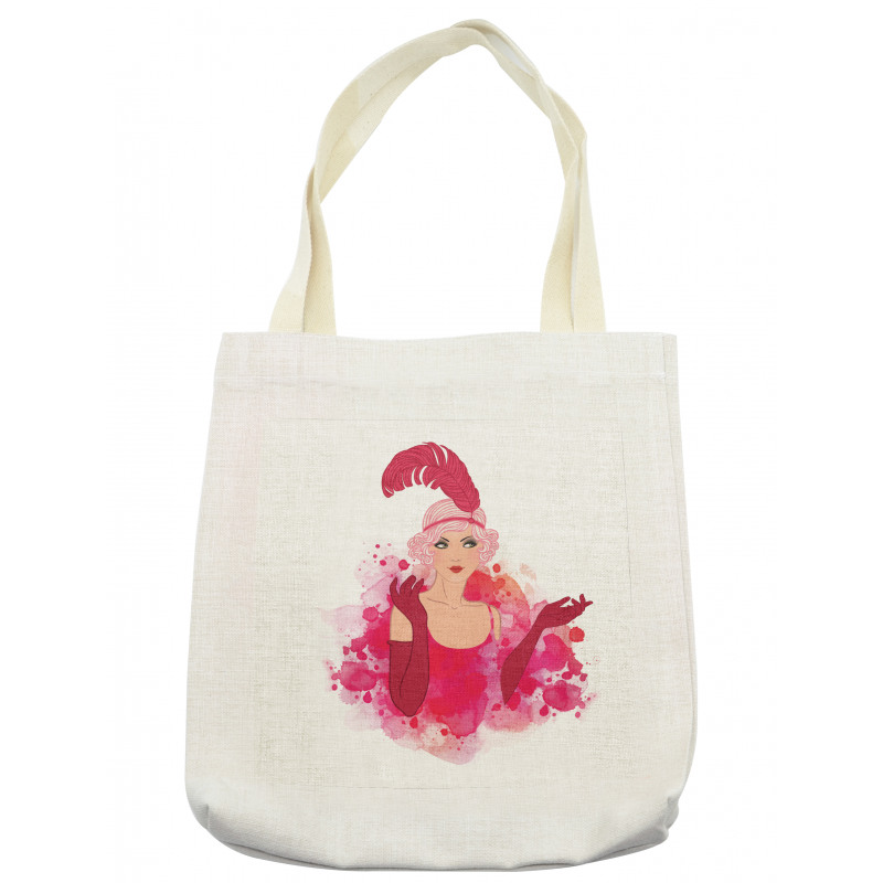 Feather Headband Tote Bag